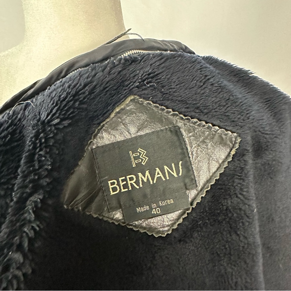 Berman’s Genuine Leather Jacket - Picture 7 of 8